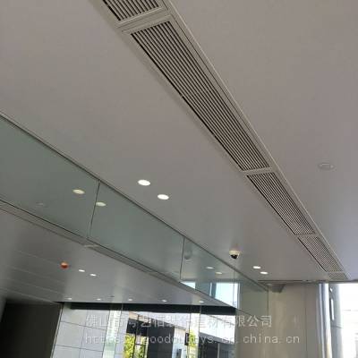 供应酒店空调双层可调铝合金送风口 可调节风量的铝合金风口