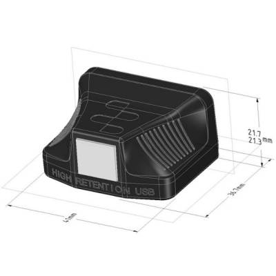 RS-422/485 to USB TypeC 串口适配器US-720英国brainboxes