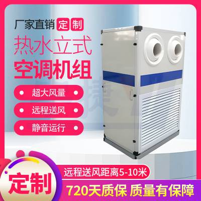 立式射流远程送风新风机组 出风量大 热水蒸汽型冷暖空气处理单元