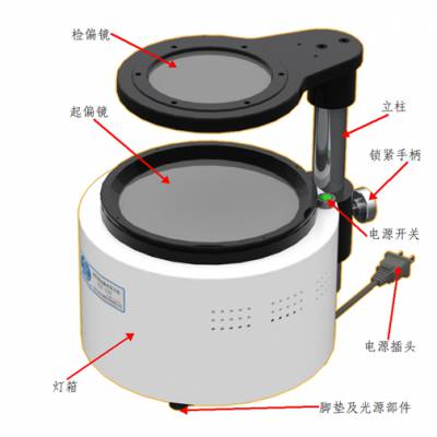 北科创展BSY-150比色法颜色应力仪玻璃管退火镜