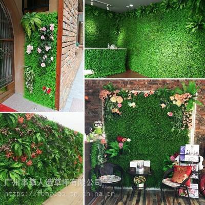 仿真绿化环保植物墙工作室装饰塑料花草绿植墙人工植物背景墙