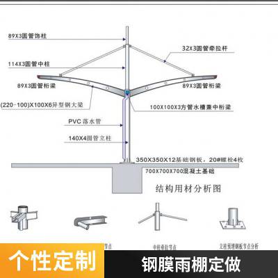 宣恩轻钢汽车遮阳棚，巴东膜结构雨棚开发商安装公司电话