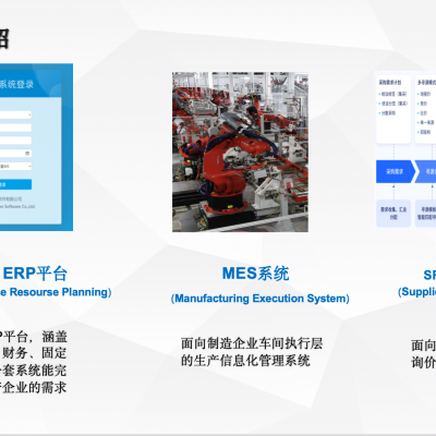 软件开发、ERP软件、MES系统