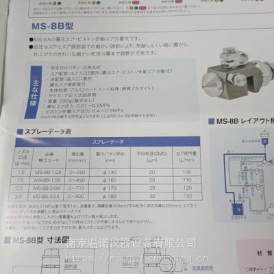 日 本fusoseiki扶桑精机PR-40-1.5X自动喷枪，喷头