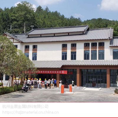 苏州盐城南京寺庙博物馆屋面铝合金仿古瓦铝筒瓦