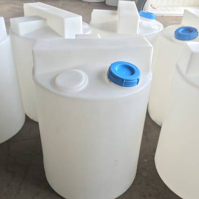 福瑞加厚300L塑料PE加药箱塑料搅拌桶 300升圆形加药桶耐酸碱