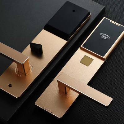 酒店智能锁厂家直供民宿智能门锁，家居公寓门锁