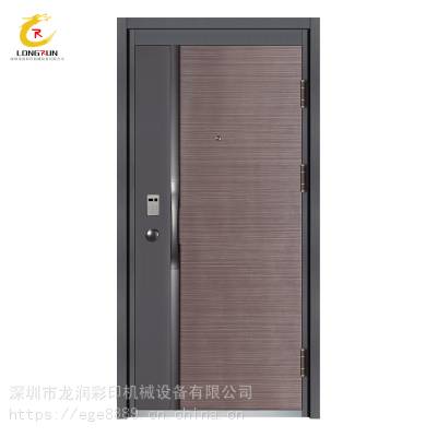 理光2540立体图案UV彩印机 定制模压门3D万能UV打印机