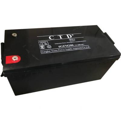 CTD蓄电池6GFMJ34胶体免维护蓄电池12V34AH配电柜 UPS/EPS电源配套