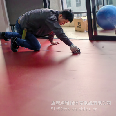 室内PVC材质篮球场_环保塑胶地板材料供应安装维修