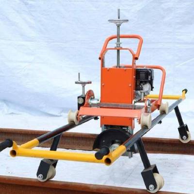 厂家供应维修工具fgm电动钢轨打磨机 便携式轨道钢轨断面除锈打磨机