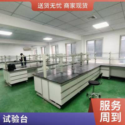 定制尺寸全钢实验室工作台试剂架试验边台通风柜中央台钢制水槽实验台