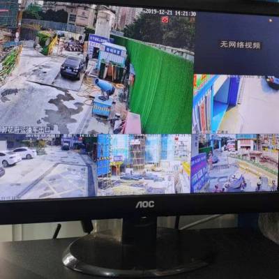 四川成都工地网络监控POE球机变焦高清红外摄像头