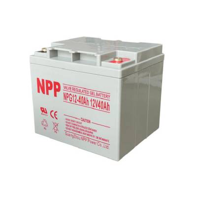 耐普蓄电池NPG12-33Ah 12V33AH适用于UPS电源 太阳能 船舶 通讯EPS