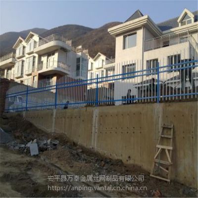 绿化锌钢护栏 草坪锌钢护栏 