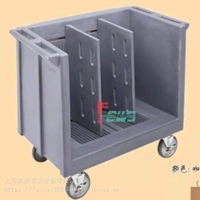 美国金宝CAMBRO TDC30-157餐饮设备 可调式托盘盘碟车(咖啡米色)