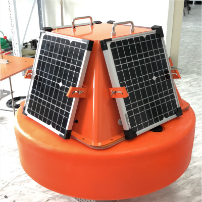 太阳能板水质监测系统浮标式 湖泊在线水质自动监测设备