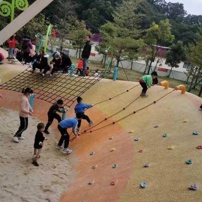 户外爬网钻笼定制大型非标组合游乐设备公园小区儿童攀爬网攀爬架