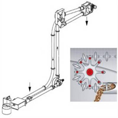 环型管链输送机阳泉 化工粉料管链式提升机防尘Lj3