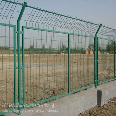 园林防护栏 绿色浸塑框架围栏 围挡护栏网