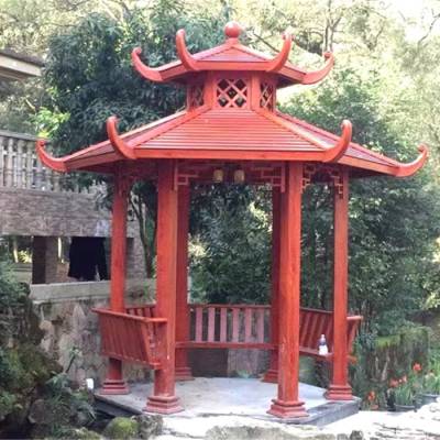 铝合金凉亭 别墅园林庭院中式凉亭的好处