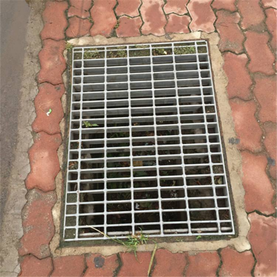 定制角铁钢盖板 带边框热镀锌钢格栅板 排水沟盖重型插接平台格板