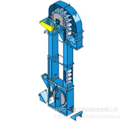 碎矿渣钢斗式提料机 喷砂房用斗式提升机