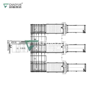 CY-K3丨开料机一拖三（三台开料机连线）