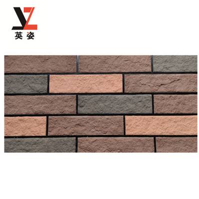 软瓷洞石外墙粘贴柔性石材面砖3毫米中式风格材料