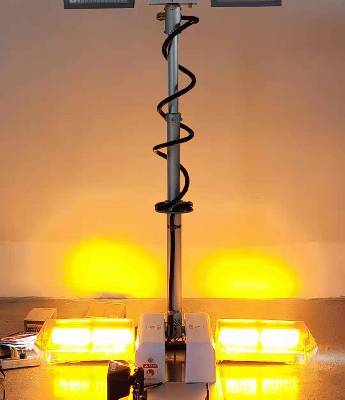 曲臂式升降照明灯大功率升降照明灯系统救援车升降照明灯