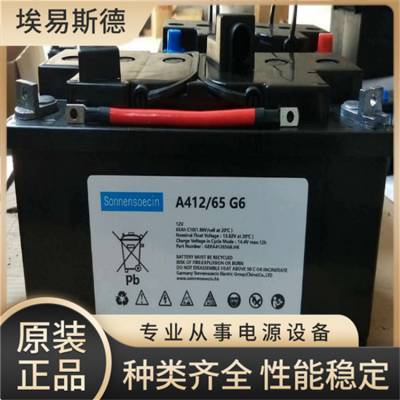 德国阳光蓄电池 A412/410HR 12V123AH 机房备用 太阳能储能 UPS电源