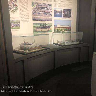 深圳博物馆古董文物展示柜防爆玻璃展柜恒温恒湿展示柜