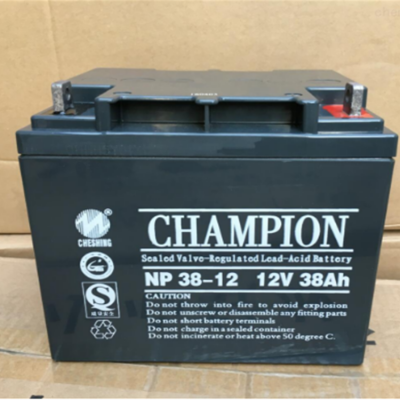 CHAMPION***蓄电池NP38-12密封阀控式蓄电池 直流屏UPS/EPS 基站 通讯电源专用