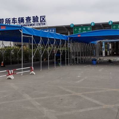 安顺定做活动雨棚仓储帐篷推拉雨棚伸缩雨篷