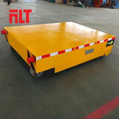 电池驱动无轨电动搬运车 工厂物料周转重型遥控无轨胶轮电动转运车地