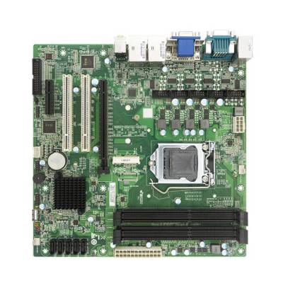 工业级mATX工业母板H81工控主板 LGA1150针多PCI多网多串主板