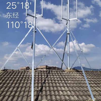 百色田东通讯基站楼顶天线支撑杆 拉线塔价格 15米拉线塔走线架厂家
