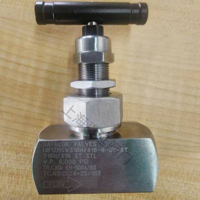SAFELOK VALVE˲P䓴ʽyUB12MSW316H/416-6-GP-ST