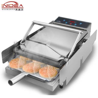 英迪尔商用汉堡机汉堡店不粘包电脑版加热烤机械版汉堡机