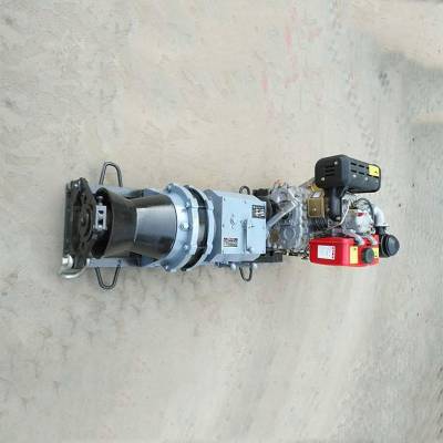 5吨双变速绞磨机双变速轴传动机动绞磨电力电缆施工放线机