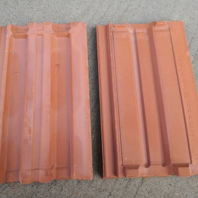 烧结瓦300400mm瓦片陶瓷屋面彩瓦高温烧结抗冻