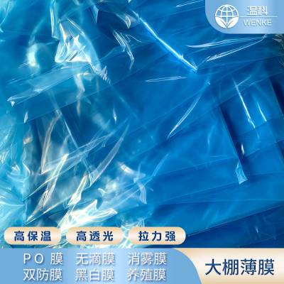 延边养殖二棚覆盖膜抗雪压的大棚PO膜厂商电话