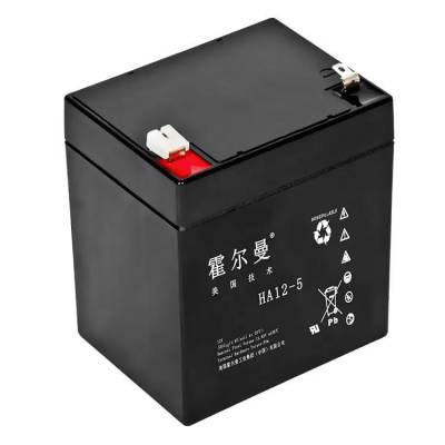 霍尔曼蓄电池HN12-5 12v***h固定阀控密封型童车玩具电子秤门禁系统