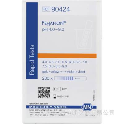 PEHANON 4.0–9.0 电镀液用pH测试条纸 MN REF 90424