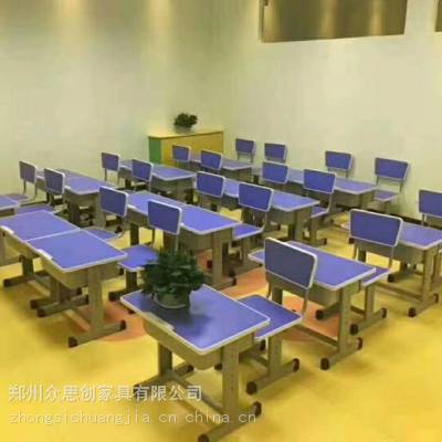 黄冈团风三年级四年级学生双人学习桌课桌椅配件桌面凳面众思创家具