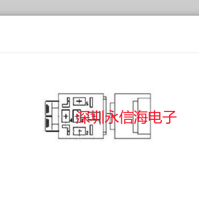TE Connectiv VCF4-1003继电器插座与硬件 Bracket mount socket