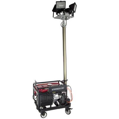 消防工程防汛移动升降工作灯发电机照明灯