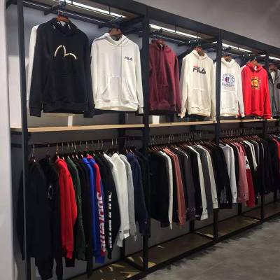 晋城组合服装架侧挂_天一地九金属制品_活动_复古风_精品_双层