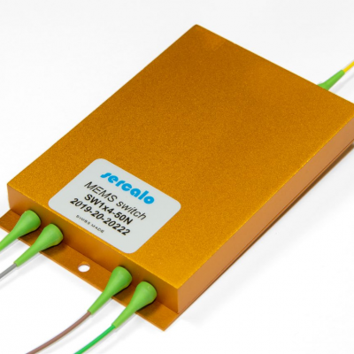 Sercalo MEMS 1x4ģ ⿪ FAST FIBER OPTIC 1x4 SWITCH