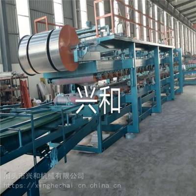 河北兴和厂家生产泡沫岩棉复合板机夹芯板机器